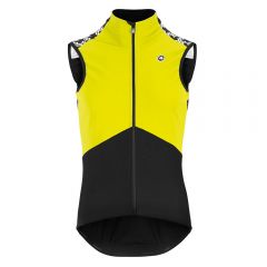 Assos Mille GT Airblock Fluo Yellow moški kolesarski brezrokavnik rumeni