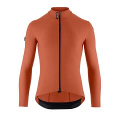 Assos MILLE GT C2 Spring/Fall Rusty Brown moška kolesarka majica z dolgimi rokavi oranžna