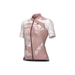 Ale PALM ženski kolesarski dres s kratkimi rokavi roza
