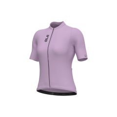 Ale COLOR BLOCK ženski kolesarski dres s kratkimi rokavi vijoličasti