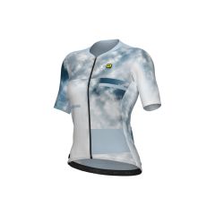 Ale ATMOSFERA ženski kolesarski dres s kratkimi rokavi modri