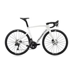Pinarello F3 105 Di2 A1800DB Alabaster White Shiny cestno kolo belo