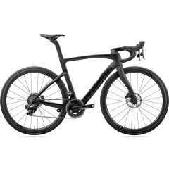 Pinarello F9 Disk Super Record WRL Bora WTO 45 Razor Black cestno kolo črno