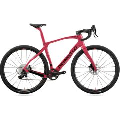Pinarello GREVIL F7 Red Wine Campagnolo Ekar RAPID RED 500 gravel kolo rdeče