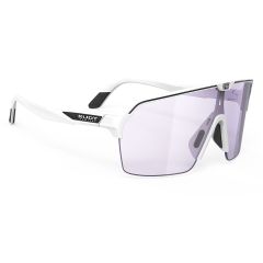 Rudy Project SPINSHIELD Air White Matte ImpactX 2 ls Purple kolesarska očala bela