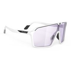 Rudy Project SPINSHIELD White Matte ImpactX 2 ls Purple kolesarska očala bela