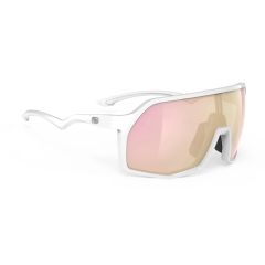 Rudy Project THUNDER White Gloss Multilaser Rose Gold kolesarska očala bela