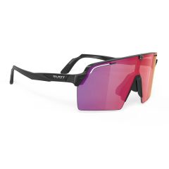 Rudy Project SPINSHIELD PRO Black Gloss Multilaser Red kolesarska očala črna