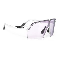 Rudy Project SPINSHIELD PRO White Gloss Impactx 2 Laser Purple kolesarska očala bela