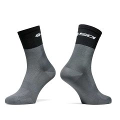 Sidi BICOLOR kolesarske nogavice črne/sive