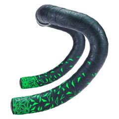 Supacaz STICKY KUSH Star Fade Neon Green trak za krmilo zeleni